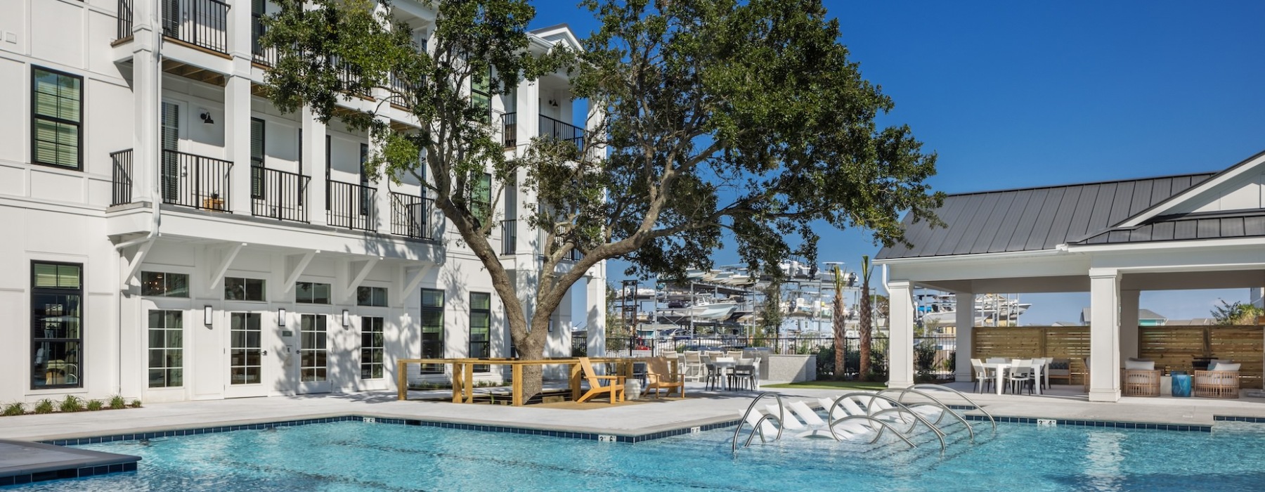 Resort-style pool